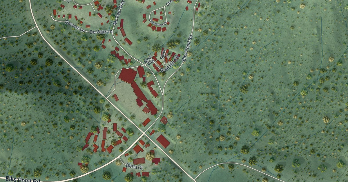 Map of Round Hill Village, Nevada in 2026