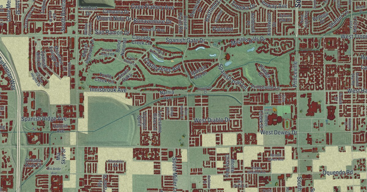 Map of Spring Valley, Nevada in 2026