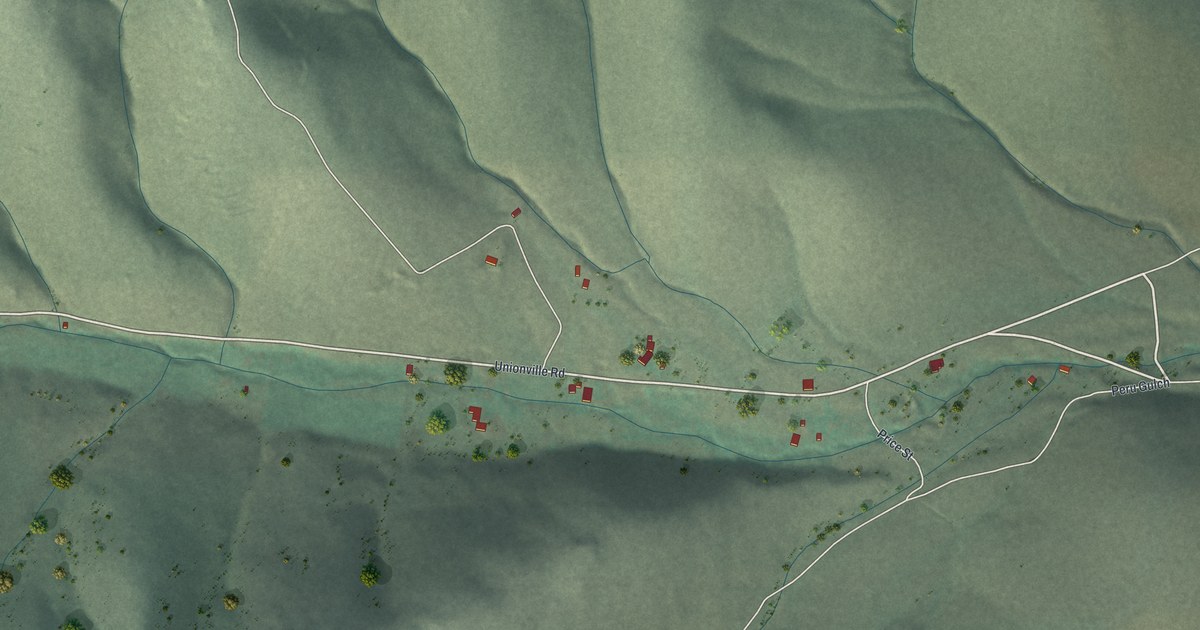 Map of Unionville, Nevada in 2026
