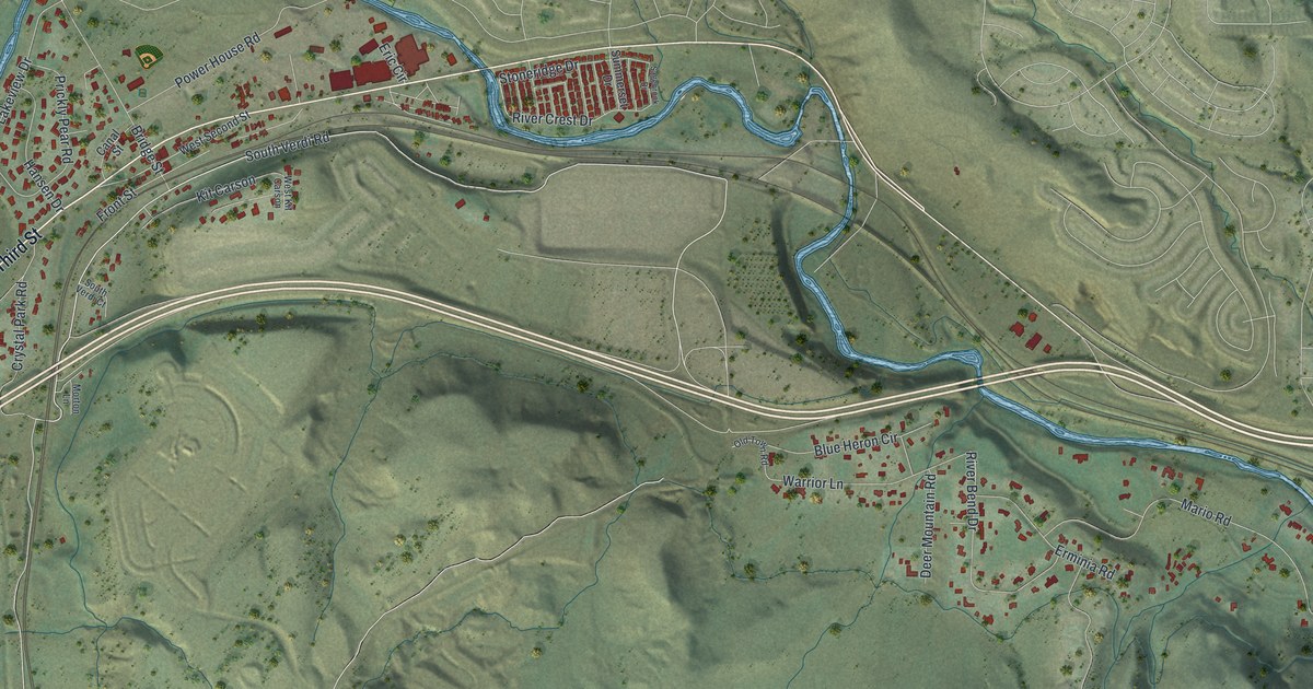Map of Verdi, Nevada in 2026