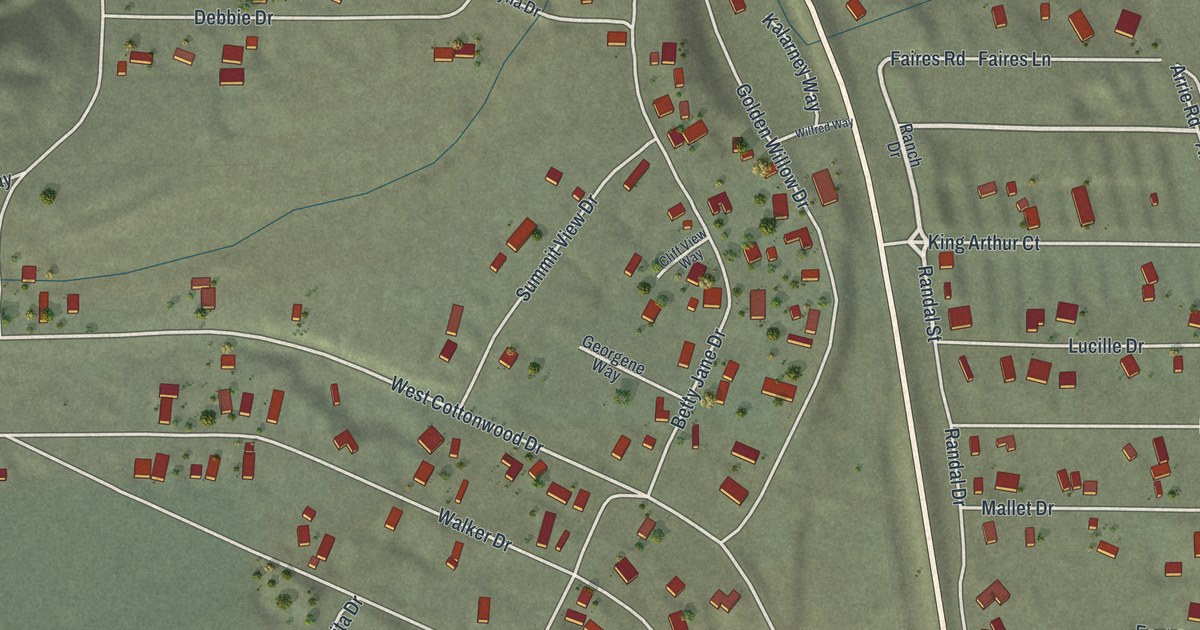 Map of Walker Lake, Nevada in 2026