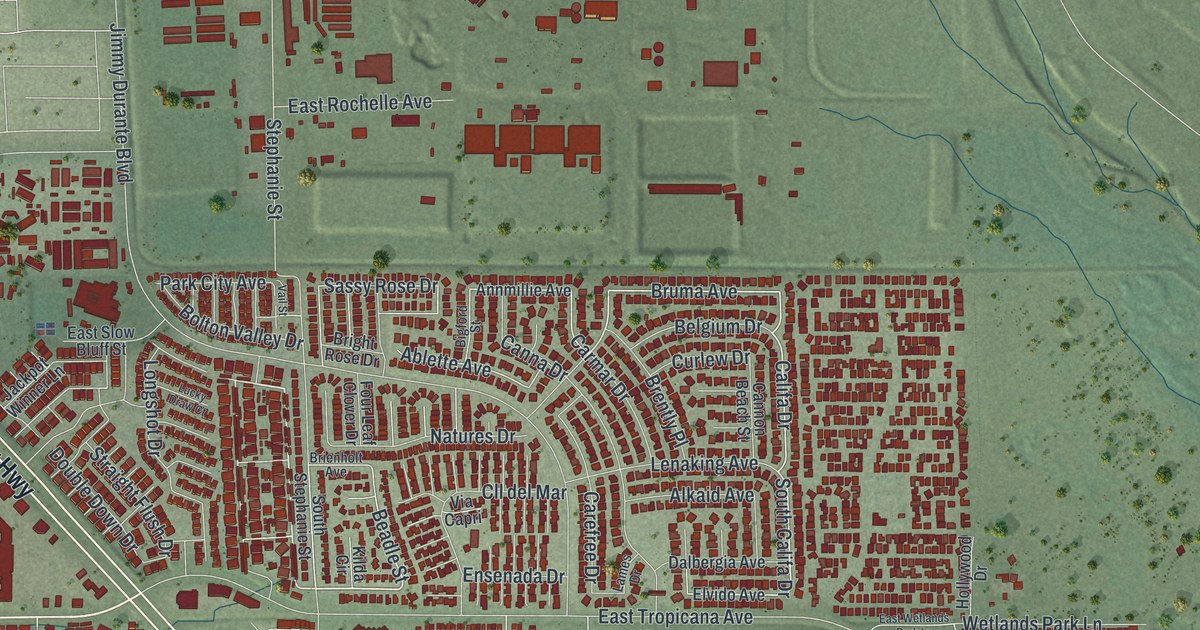 Map of Whitney, Nevada in 2026