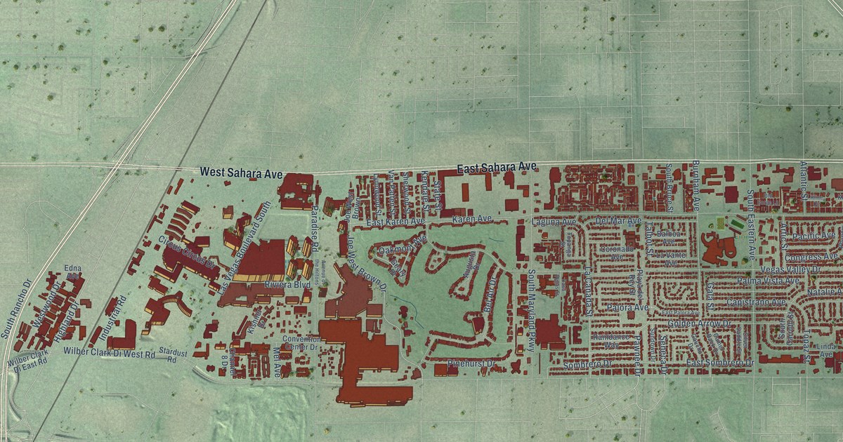 Map of Winchester, Nevada in 2026