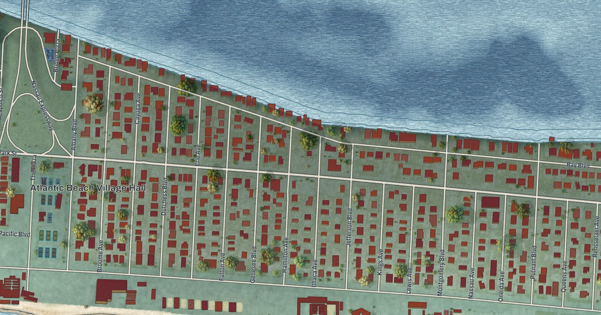 Map of Atlantic Beach, New York in 2026