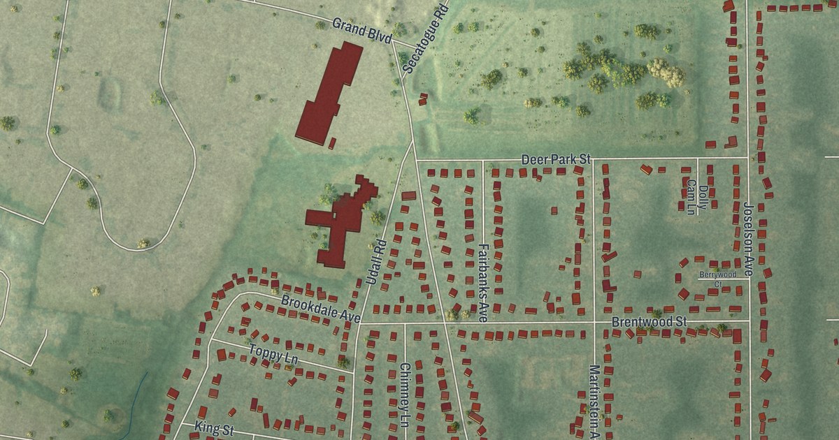 Map of Baywood, New York in 2026