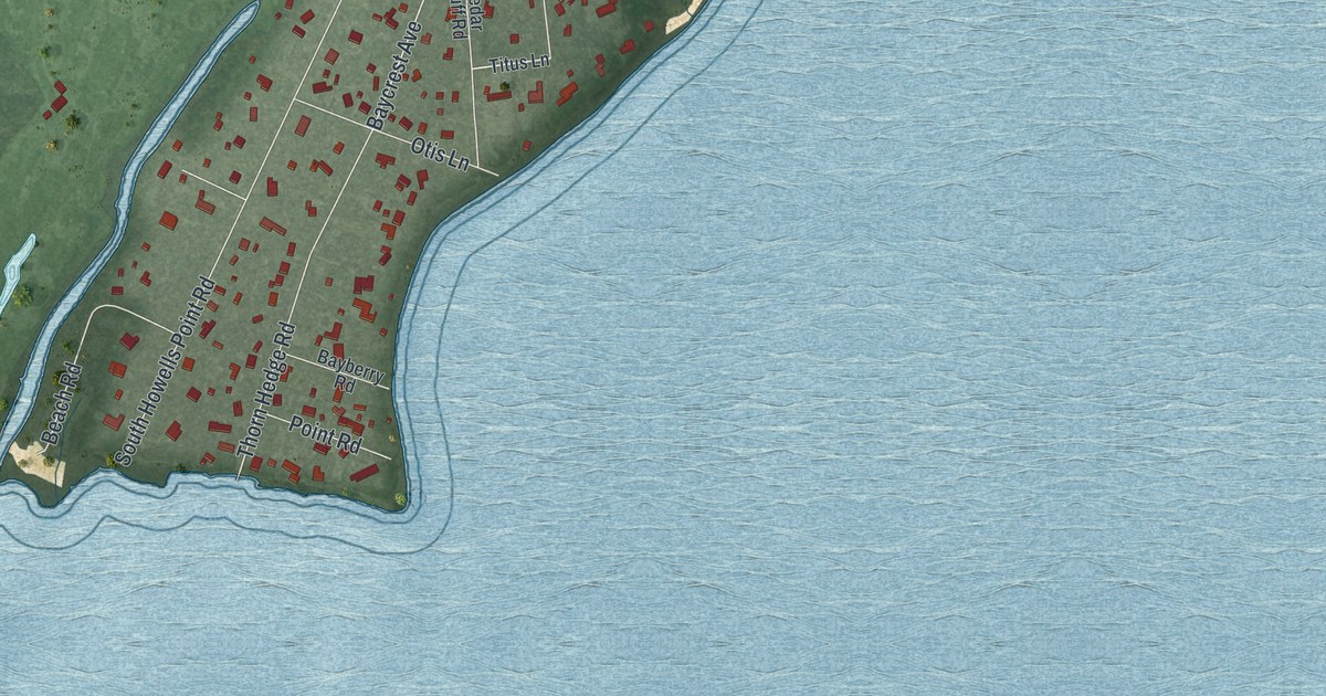 Map of Bellport, New York in 2026