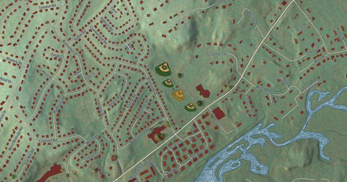 Map of Brinckerhoff, New York in 2026