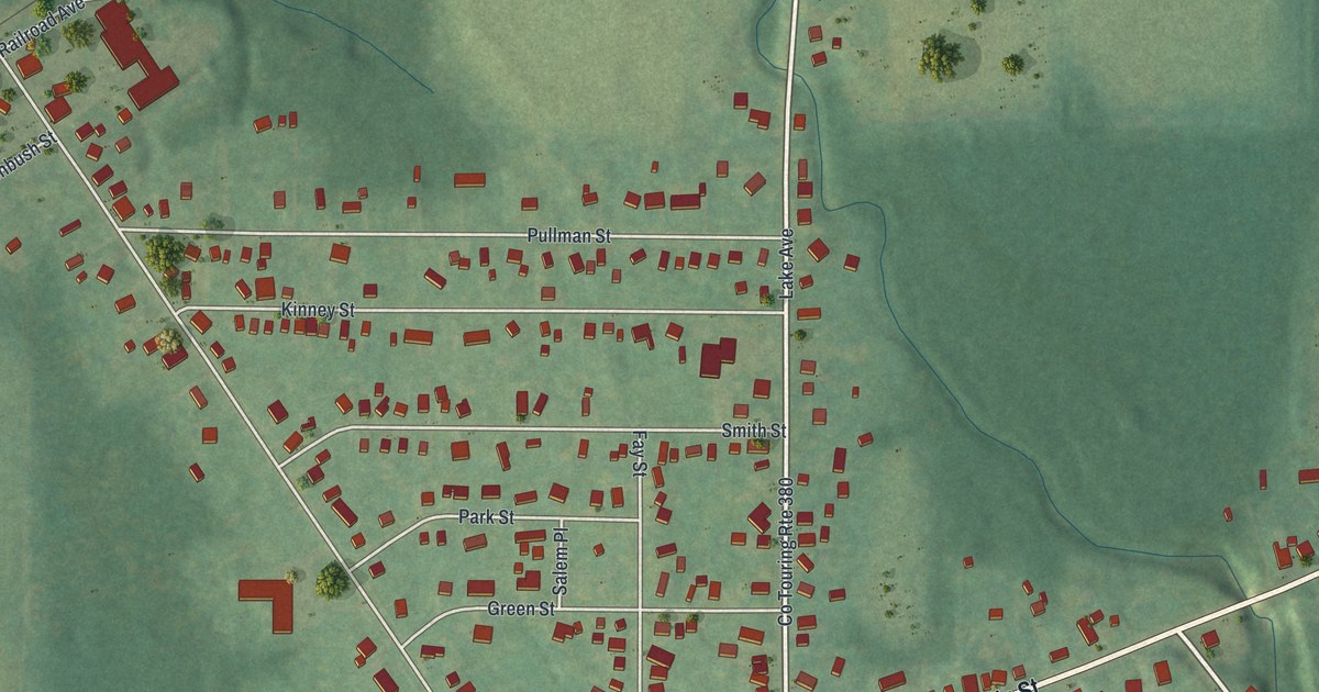 Map of Brocton, New York in 2026