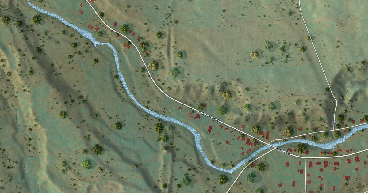 Map of Brooktondale, New York in 2026