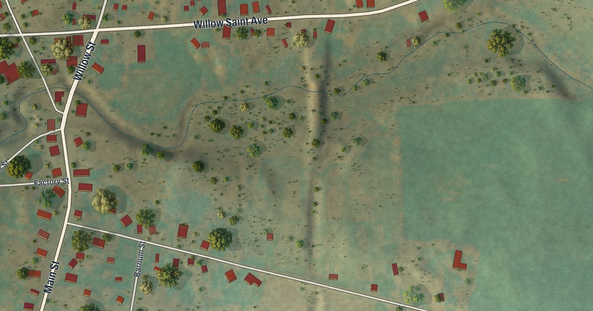 Map of Burdett, New York in 2026