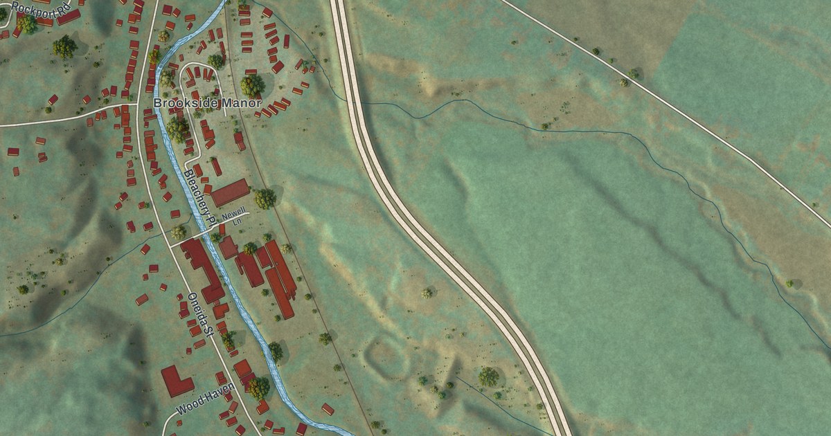 Map of Chadwicks, New York in 2026