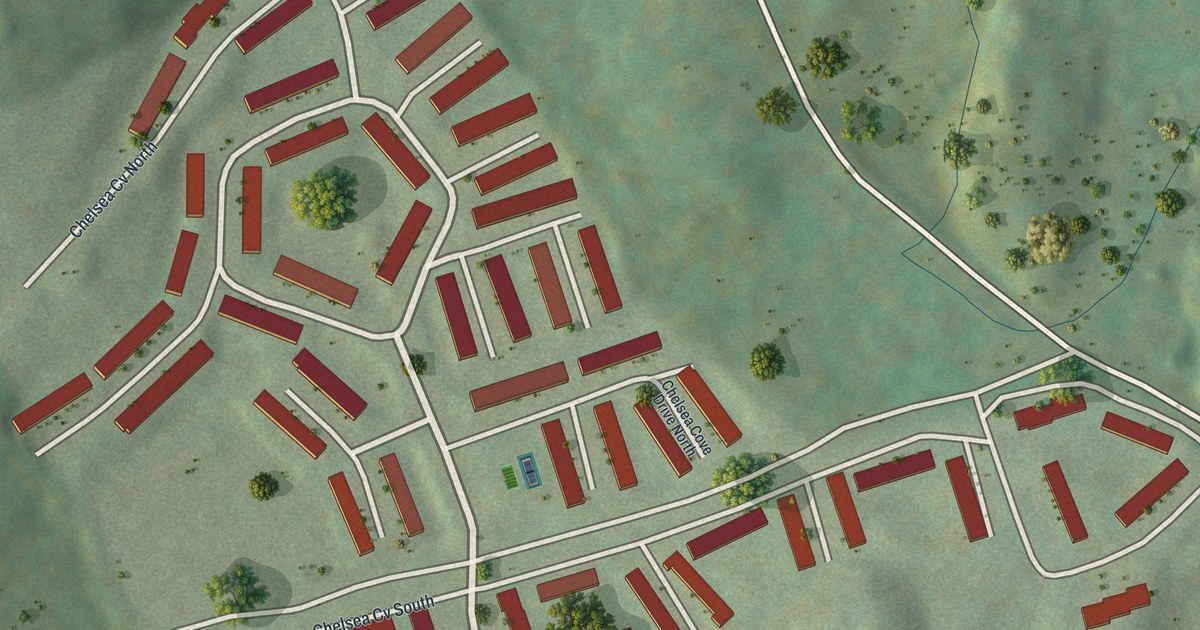Map of Chelsea Cove, New York in 2026