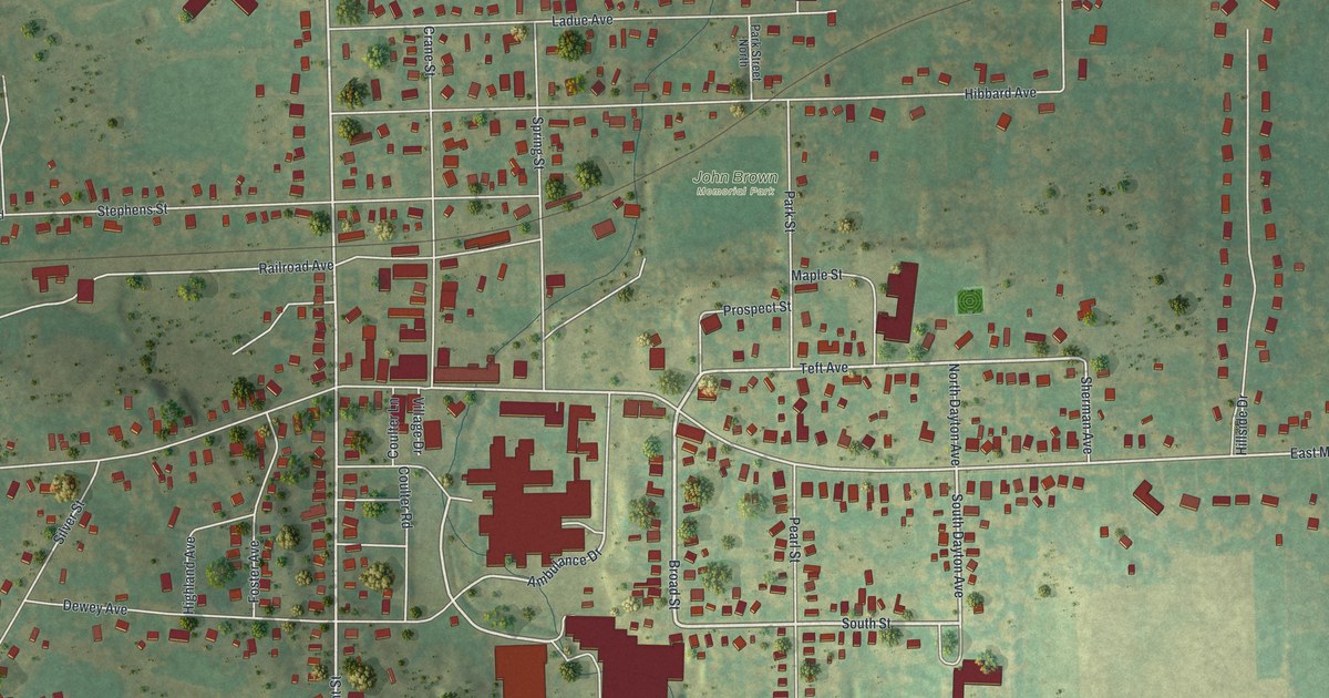 Map of Clifton Springs, New York in 2026