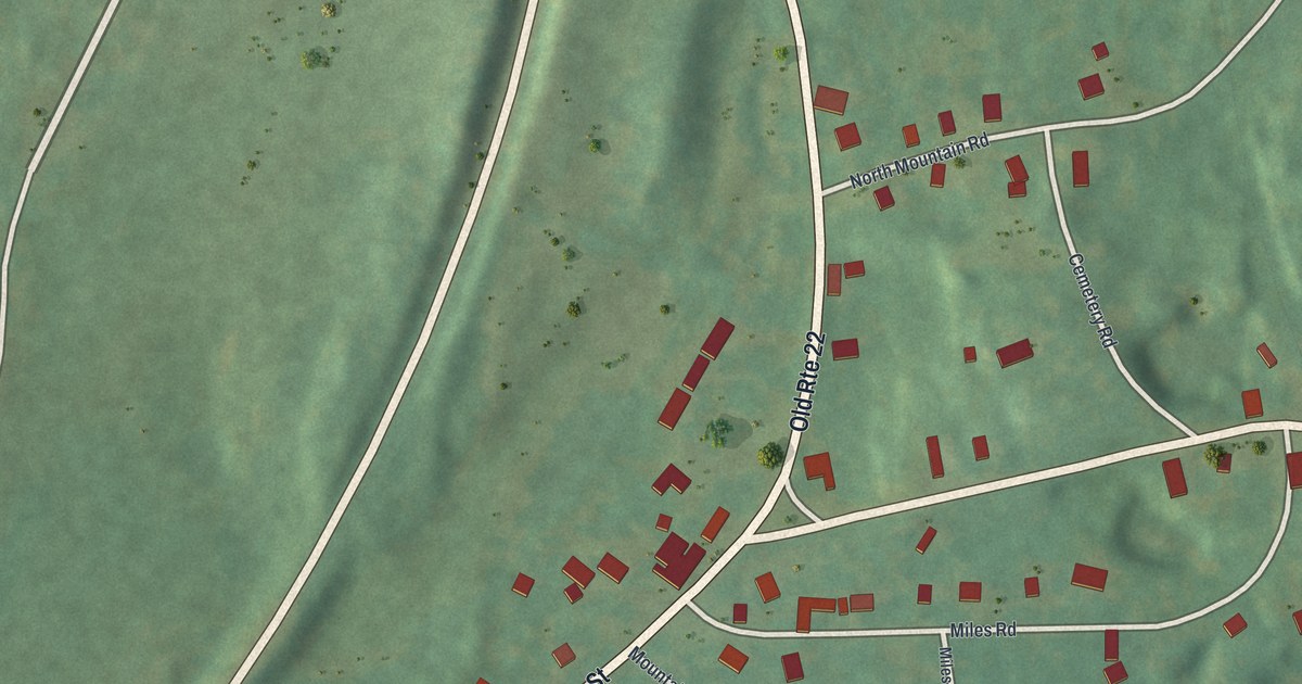 Map of Copake Falls, New York in 2026