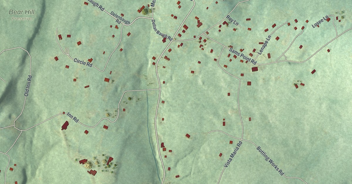 Map of Cragsmoor, New York in 2026
