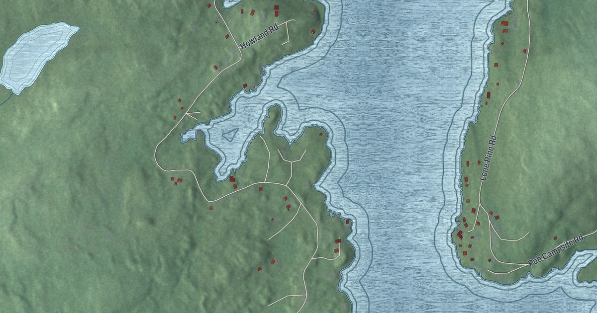 Map of Cranberry Lake, New York in 2026