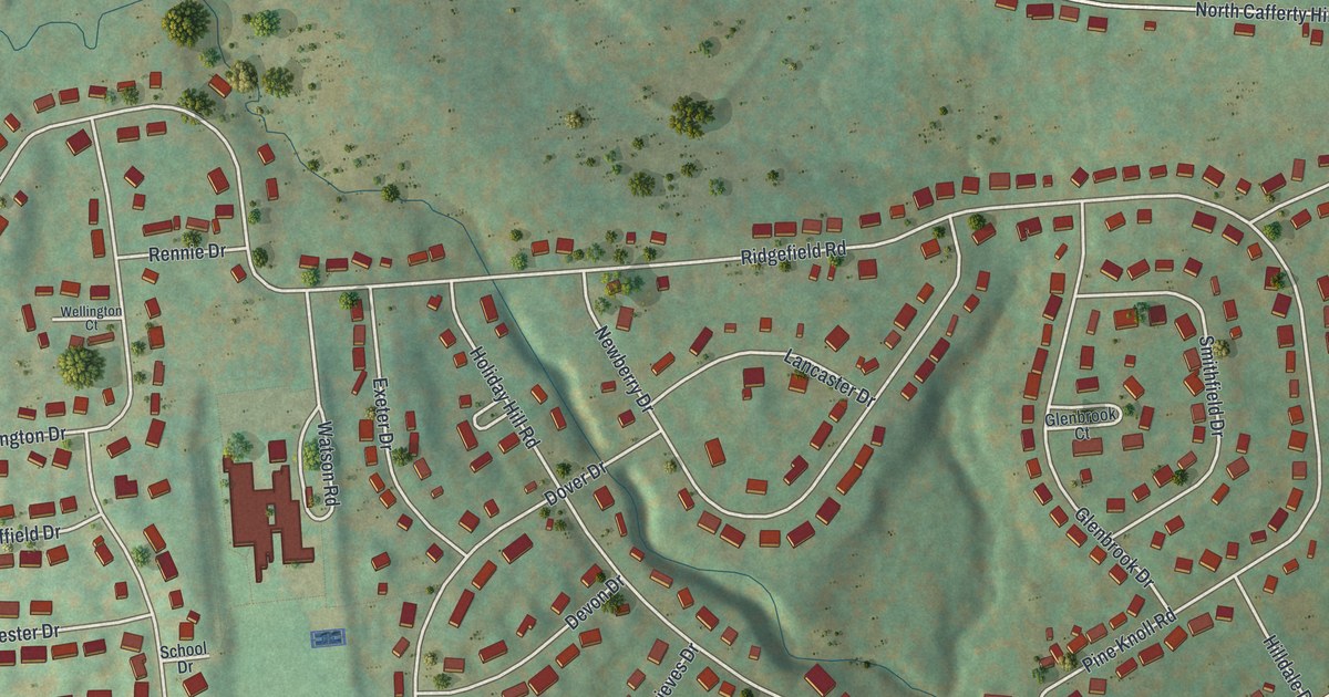 Map of Crest View Heights, New York in 2026