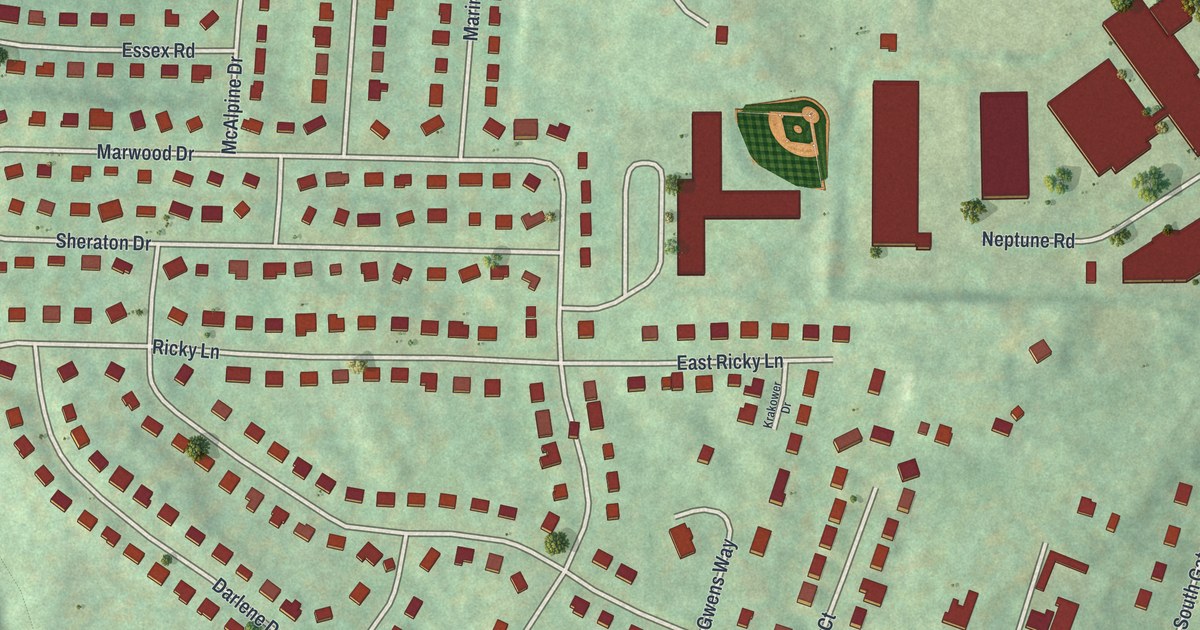 Map of Crown Heights, New York in 2026
