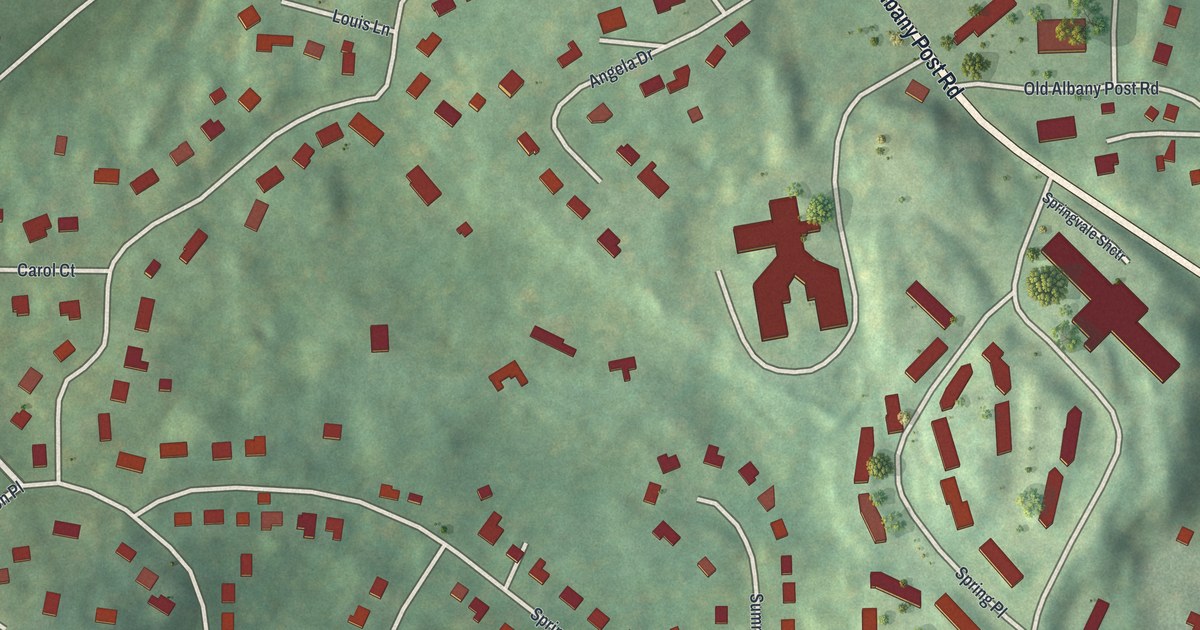 Map of Crugers, New York in 2026