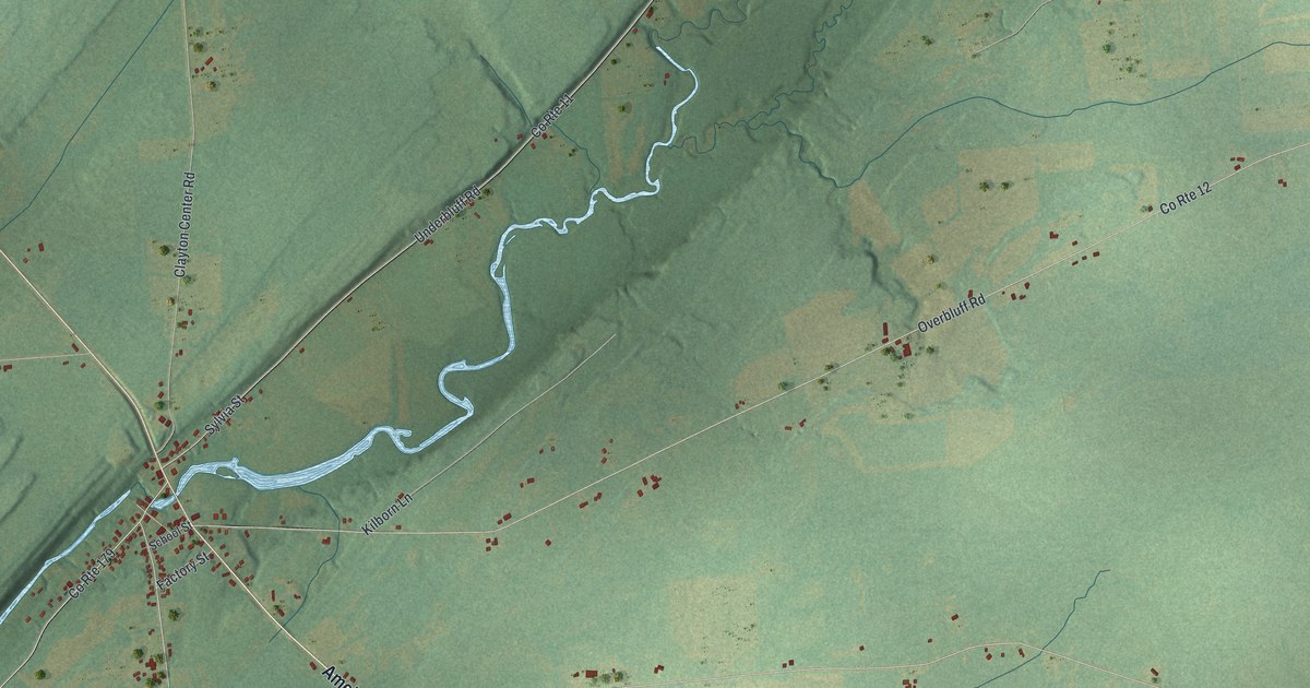 Map of Depauville, New York in 2026