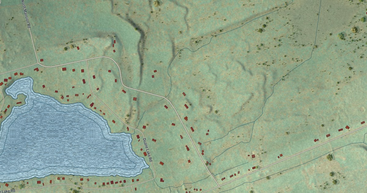 Map of Duane Lake, New York in 2026