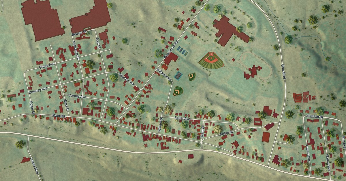 Map of East Herkimer, New York in 2026