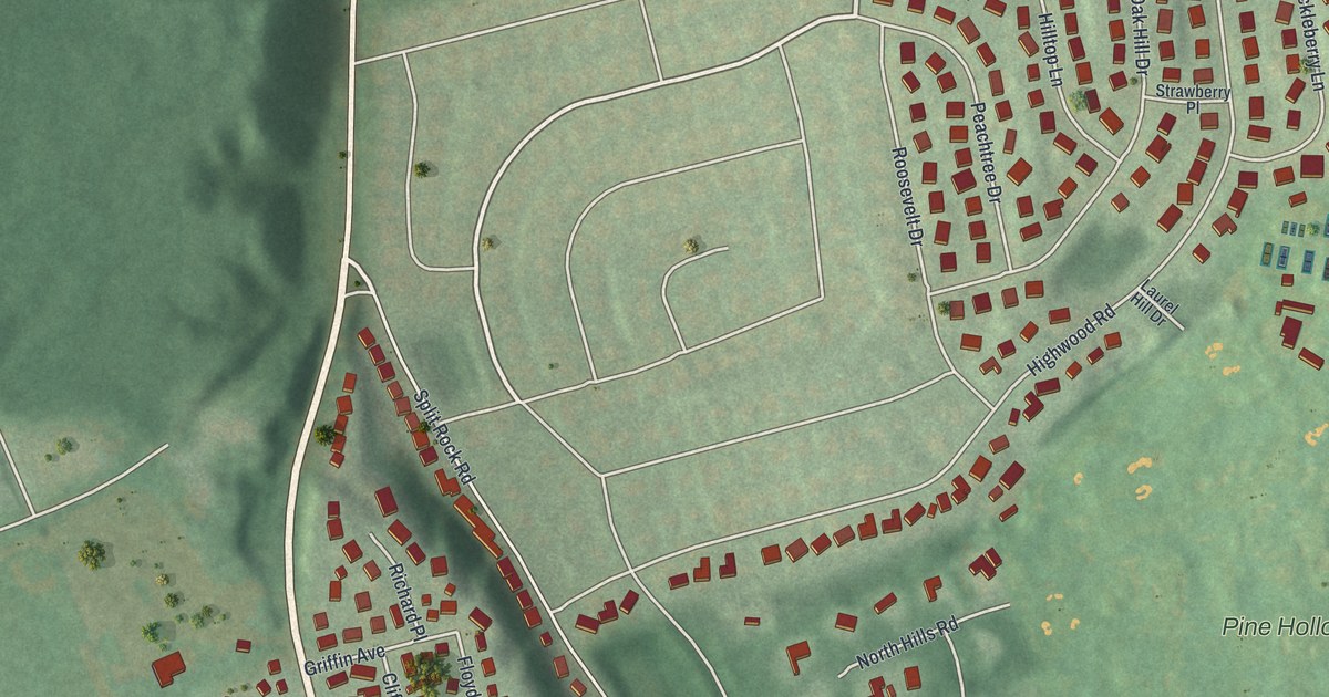 Map of East Norwich, New York in 2026
