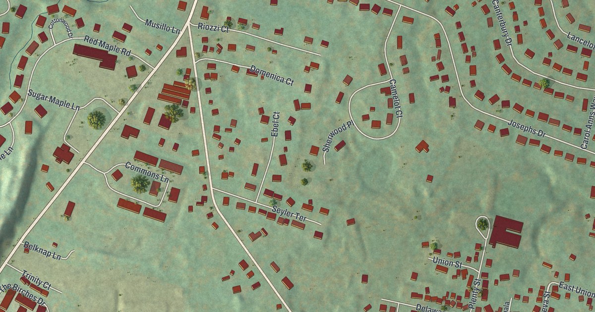 Map of Glasco, New York in 2026