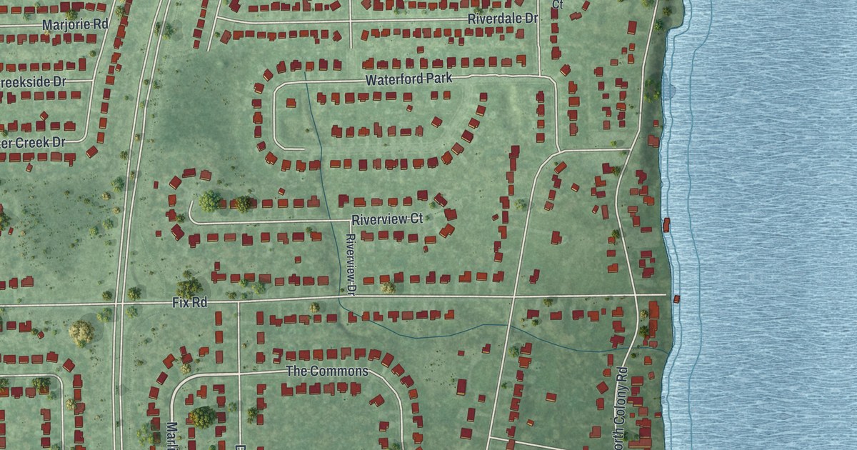 Map of Grandyle Village, New York in 2026