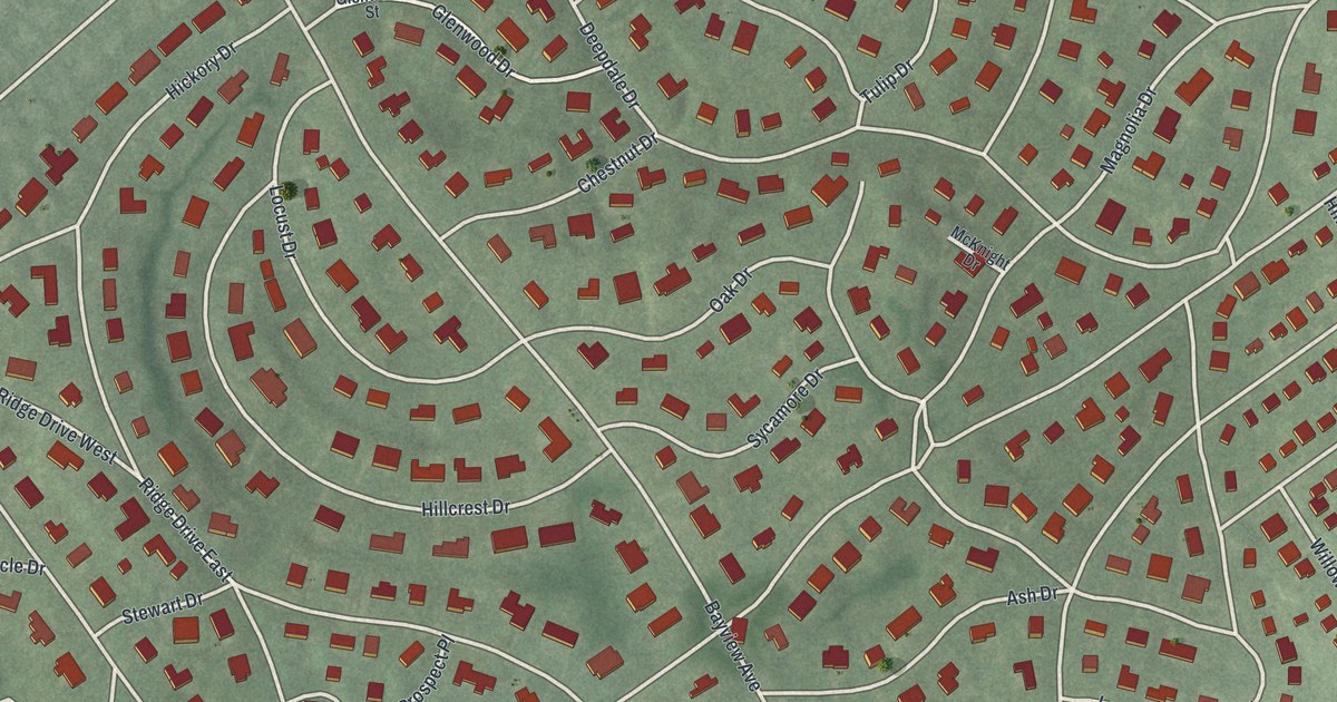 Map of Great Neck Estates, New York in 2026