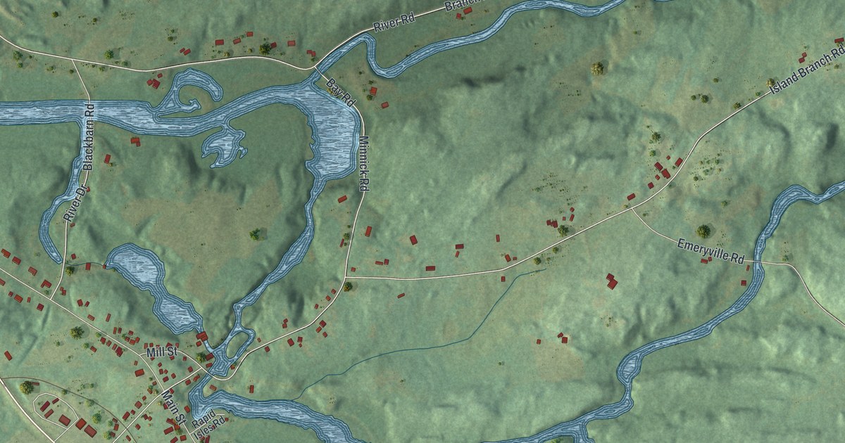 Map of Hailesboro, New York in 2026