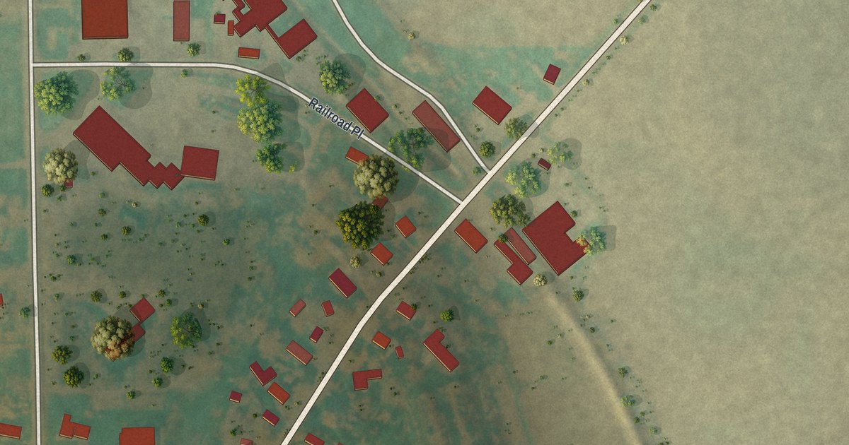 Map of Hall, New York in 2026