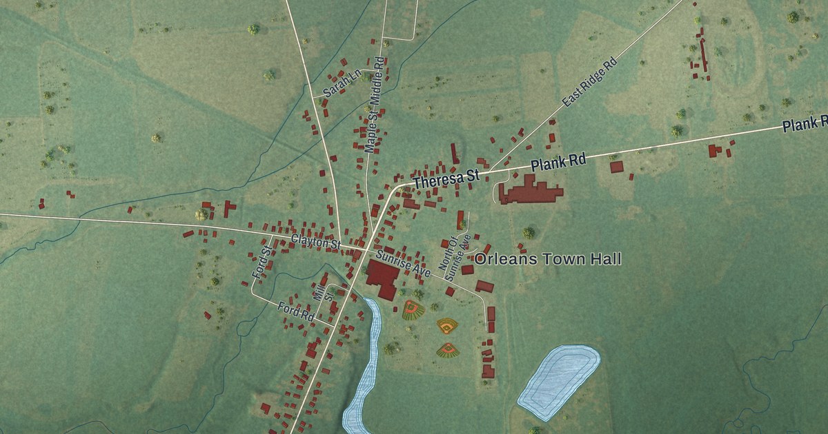 Map of La Fargeville, New York in 2026