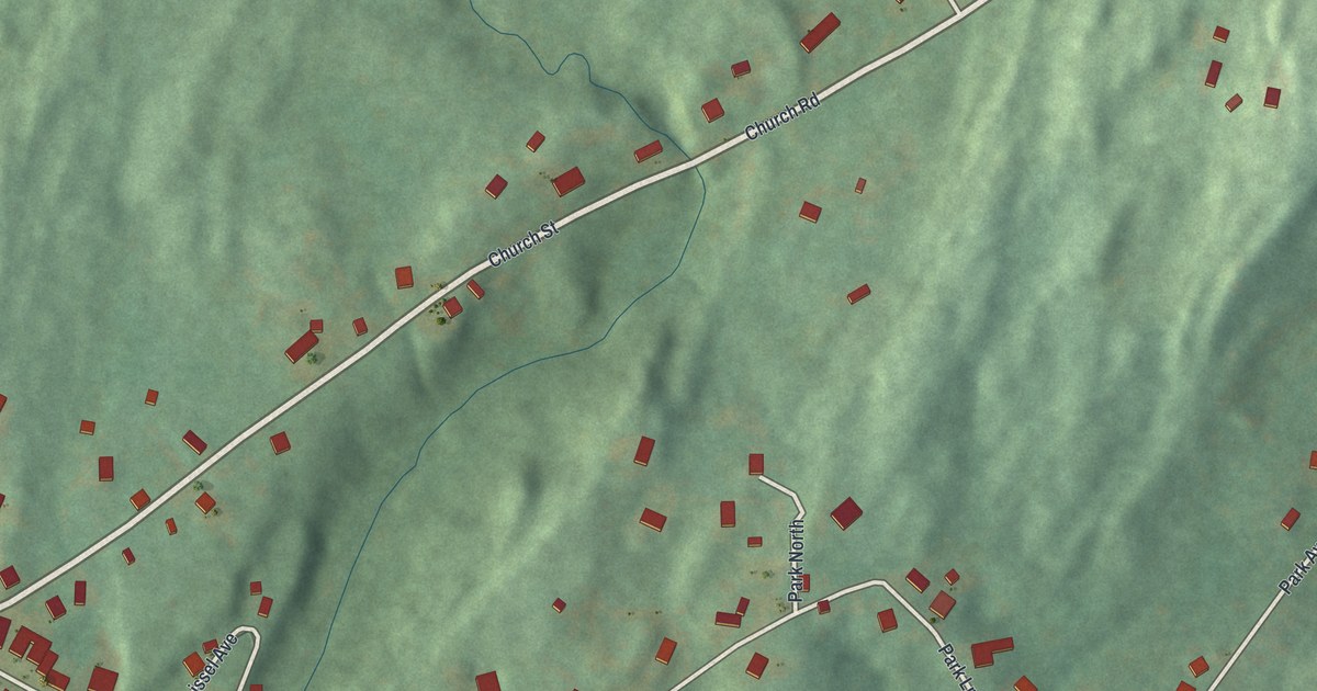 Map of Leeds, New York in 2026