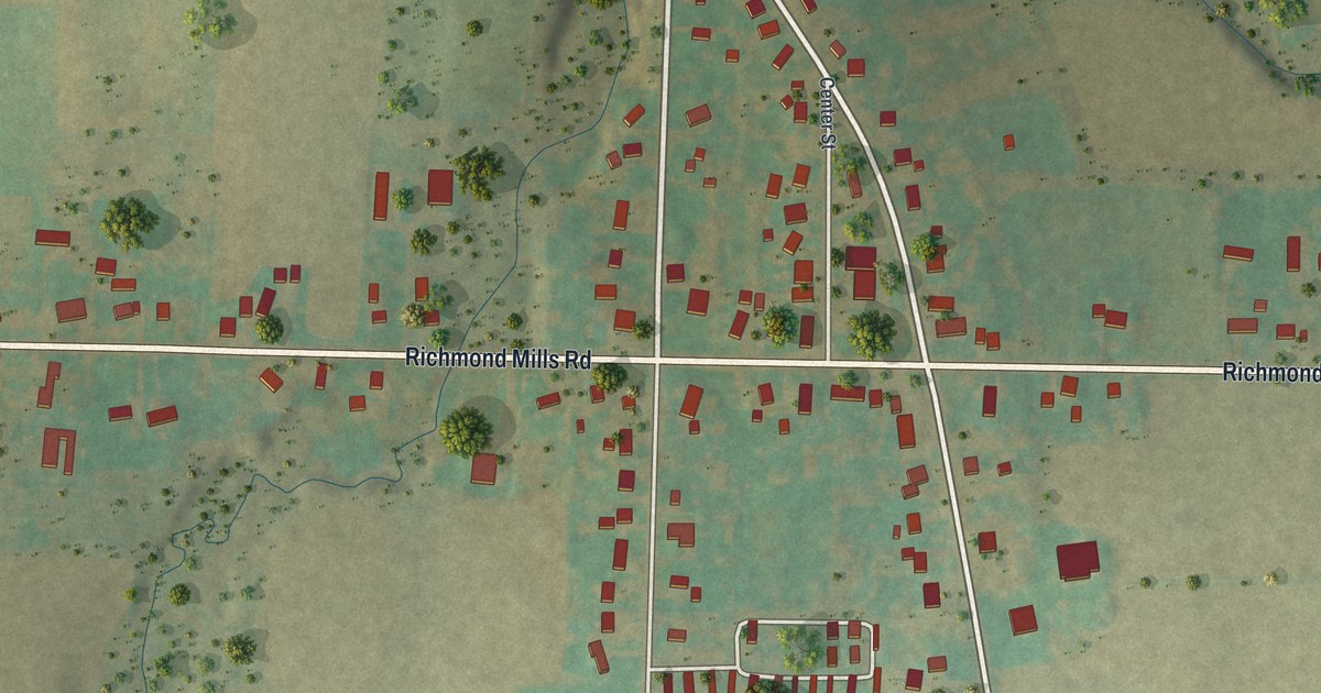 Map of Livonia Center, New York in 2026