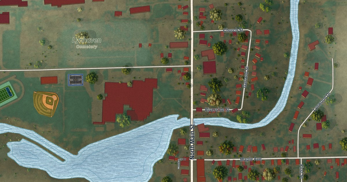 Map of Lyndonville, New York in 2026
