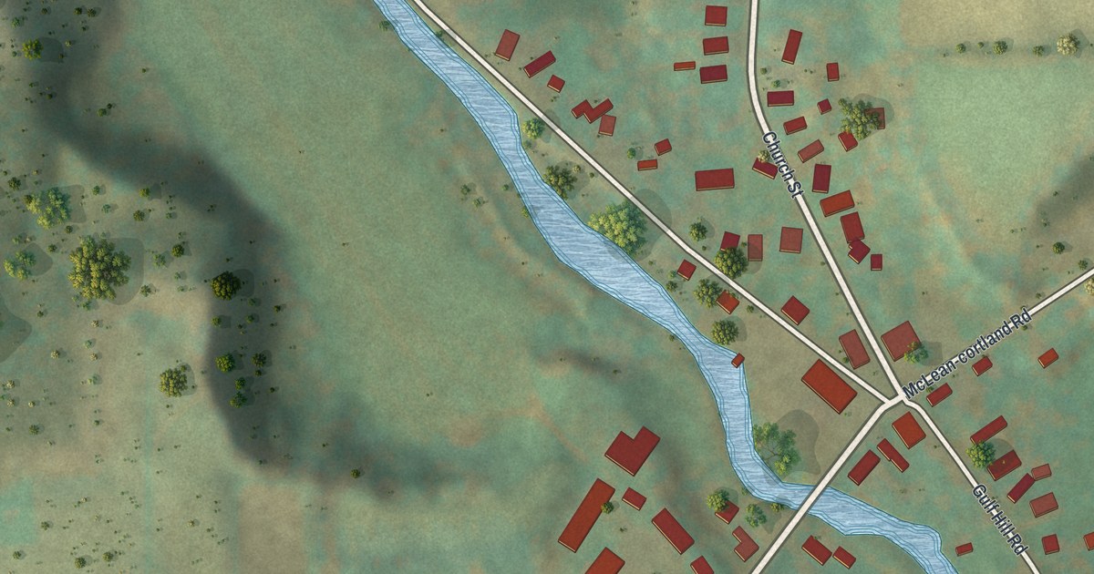 Map of McLean, New York in 2026