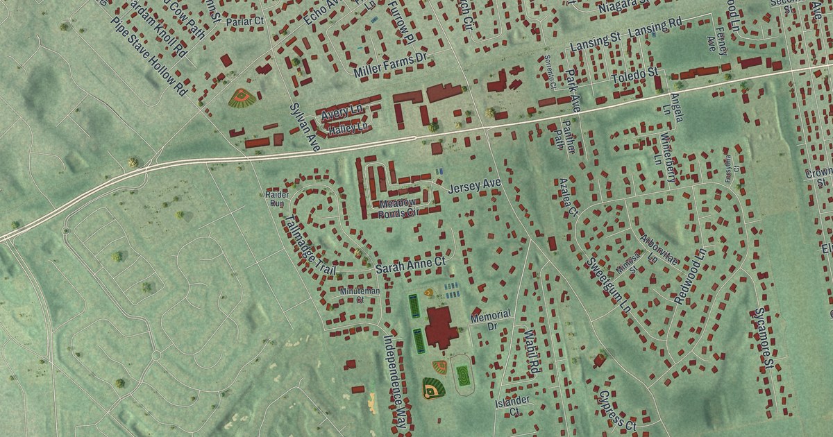 Map of Miller Place, New York in 2026