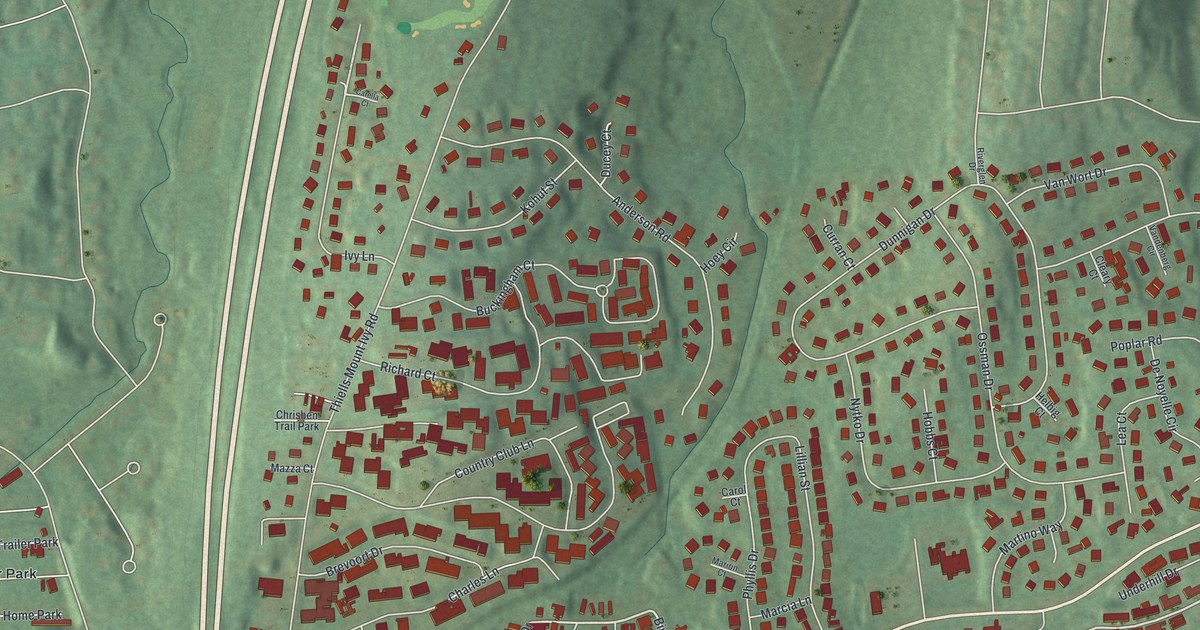 Map of Mount Ivy, New York in 2026