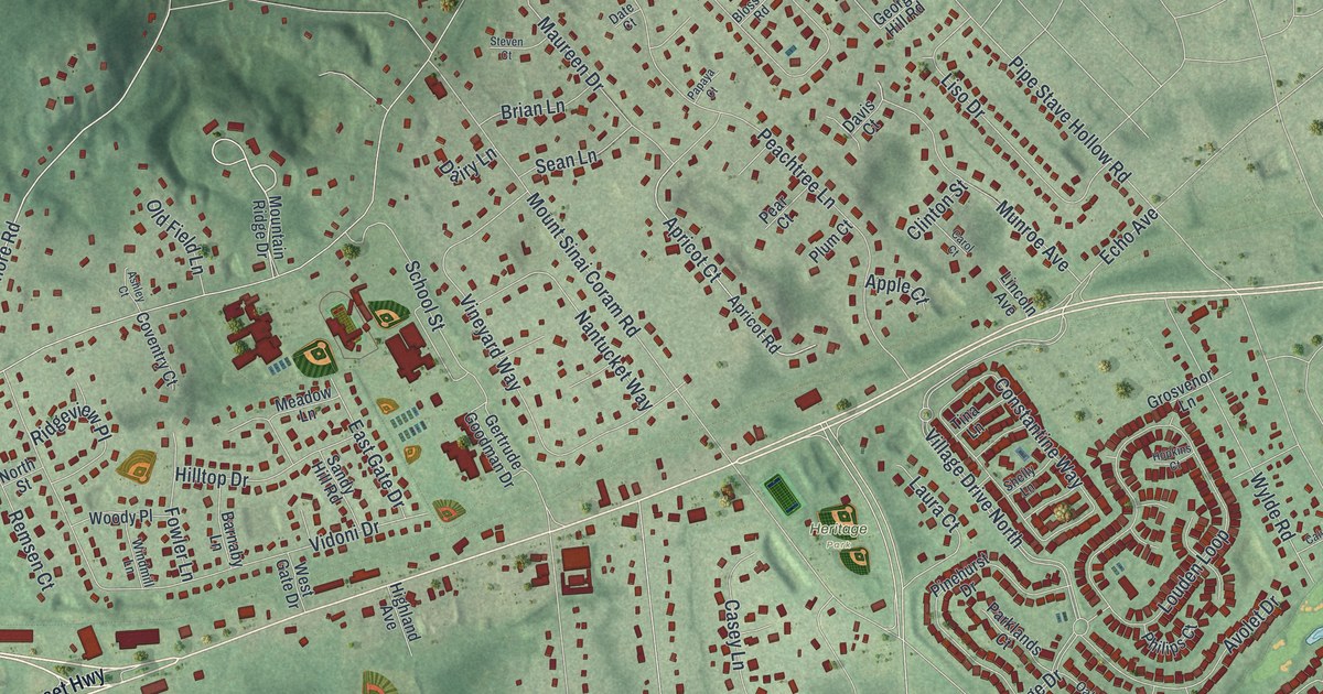 Map of Mount Sinai, New York in 2026