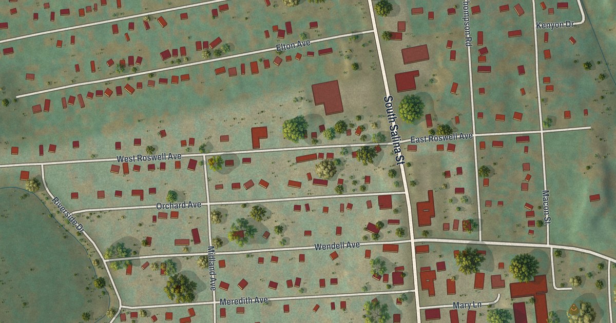 Map of Nedrow, New York in 2026