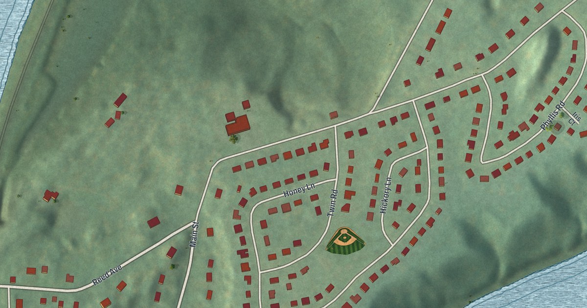Map of New Hamburg, New York in 2026