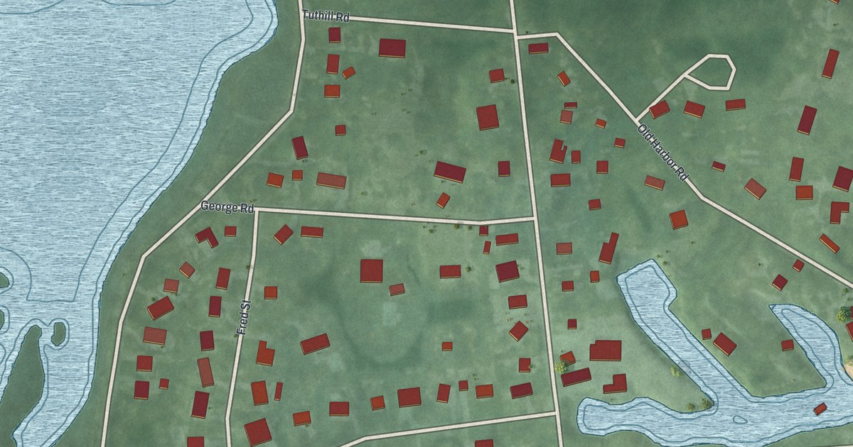 Map of New Suffolk, New York in 2026