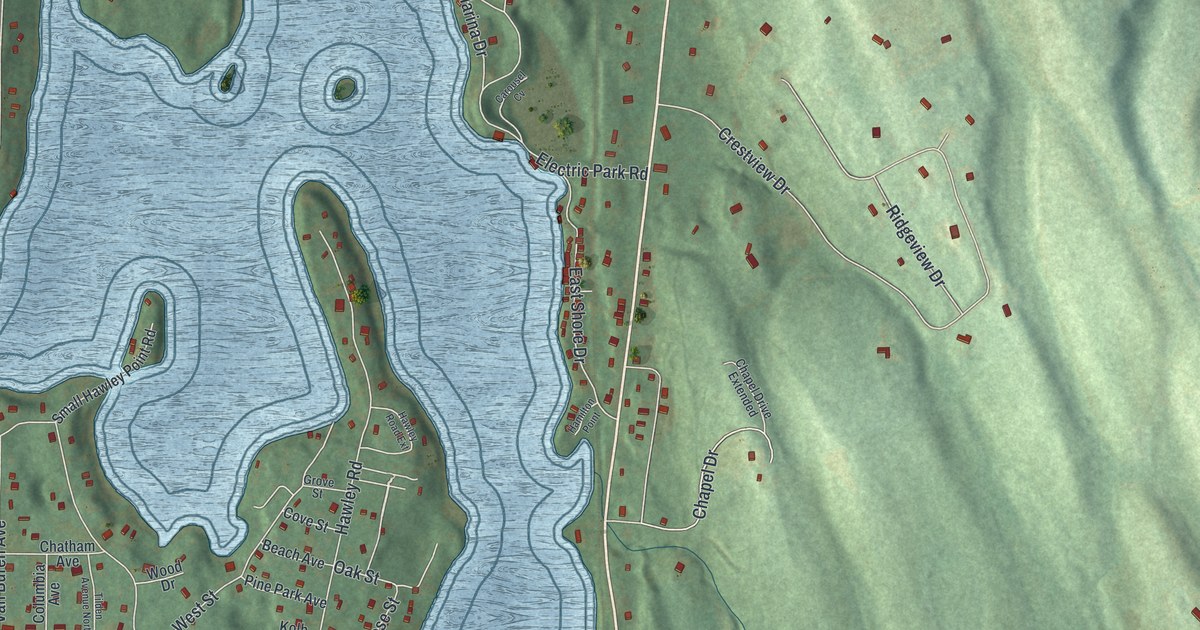 Map of Niverville, New York in 2026