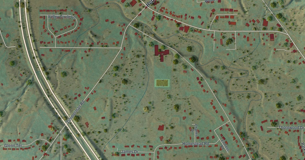 Map of North Boston, New York in 2026