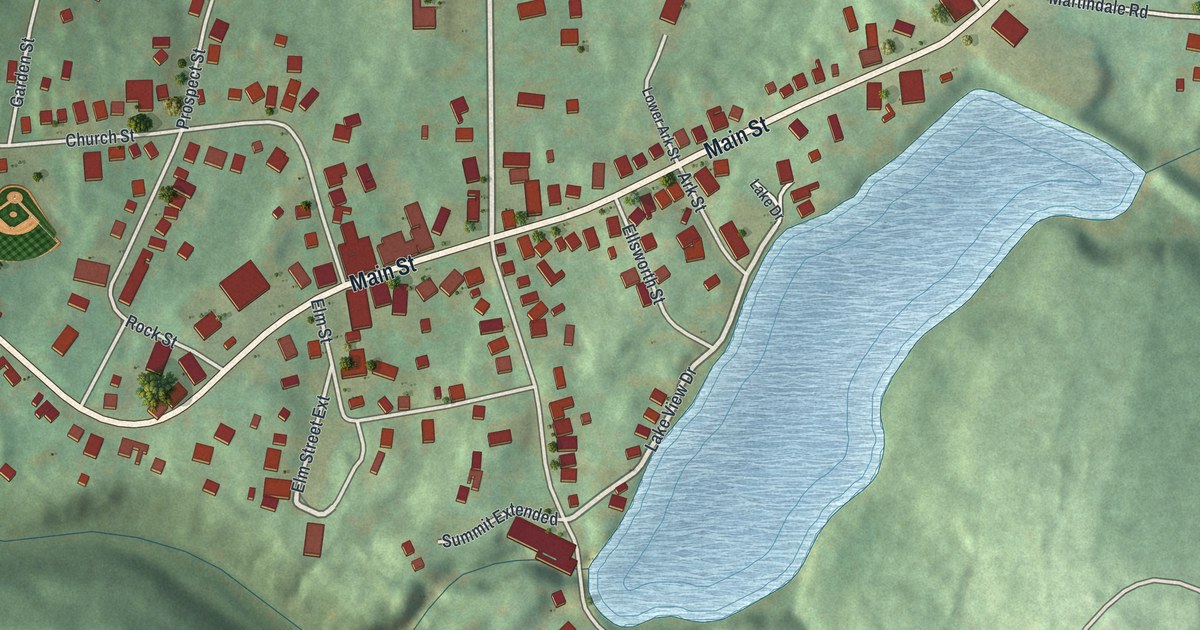 Map of Philmont, New York in 2026