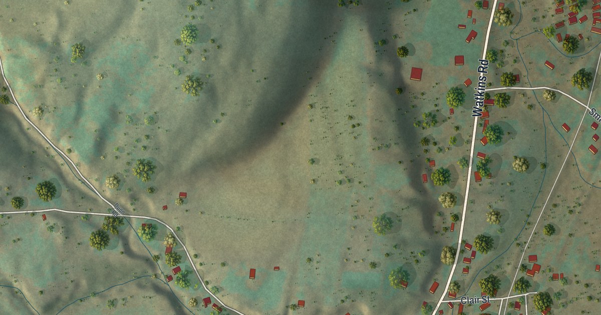 Map of Pine Valley, New York in 2026