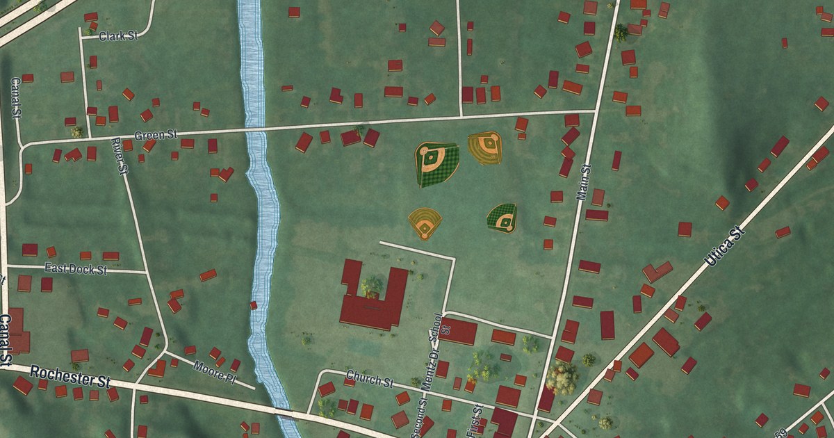 Map of Port Byron, New York in 2026