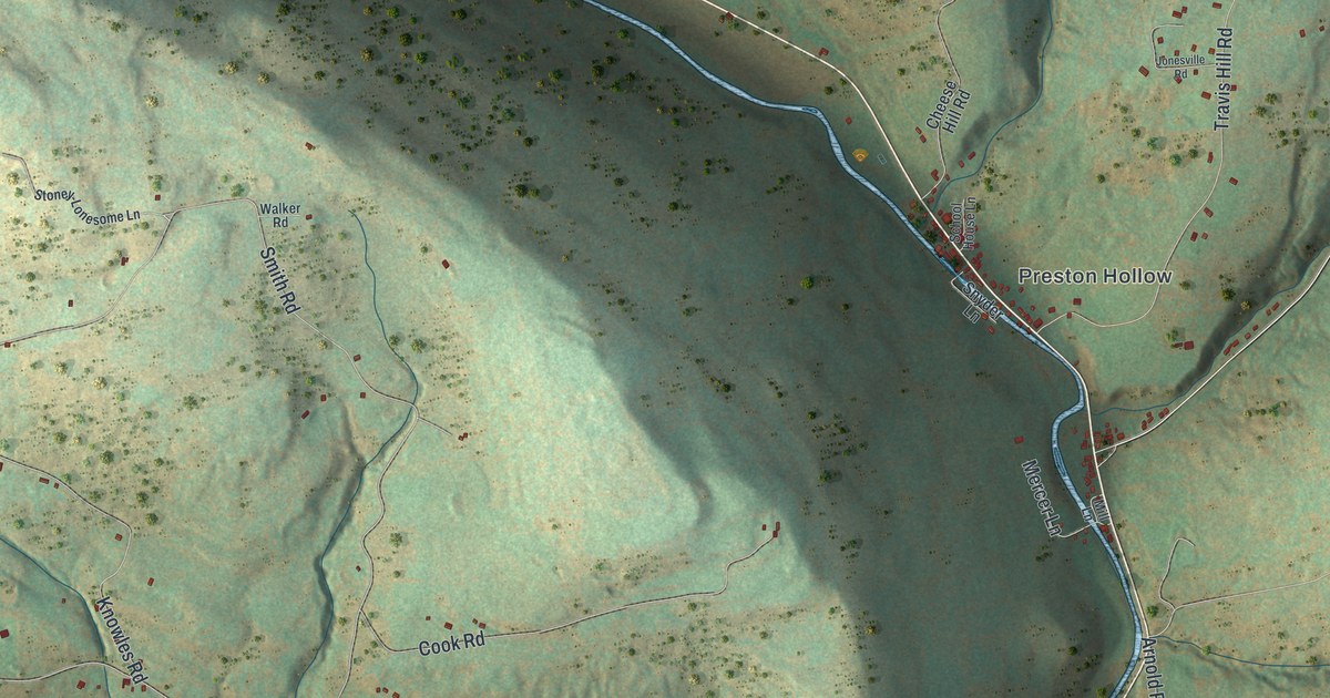 Map of Preston-Potter Hollow, New York in 2026