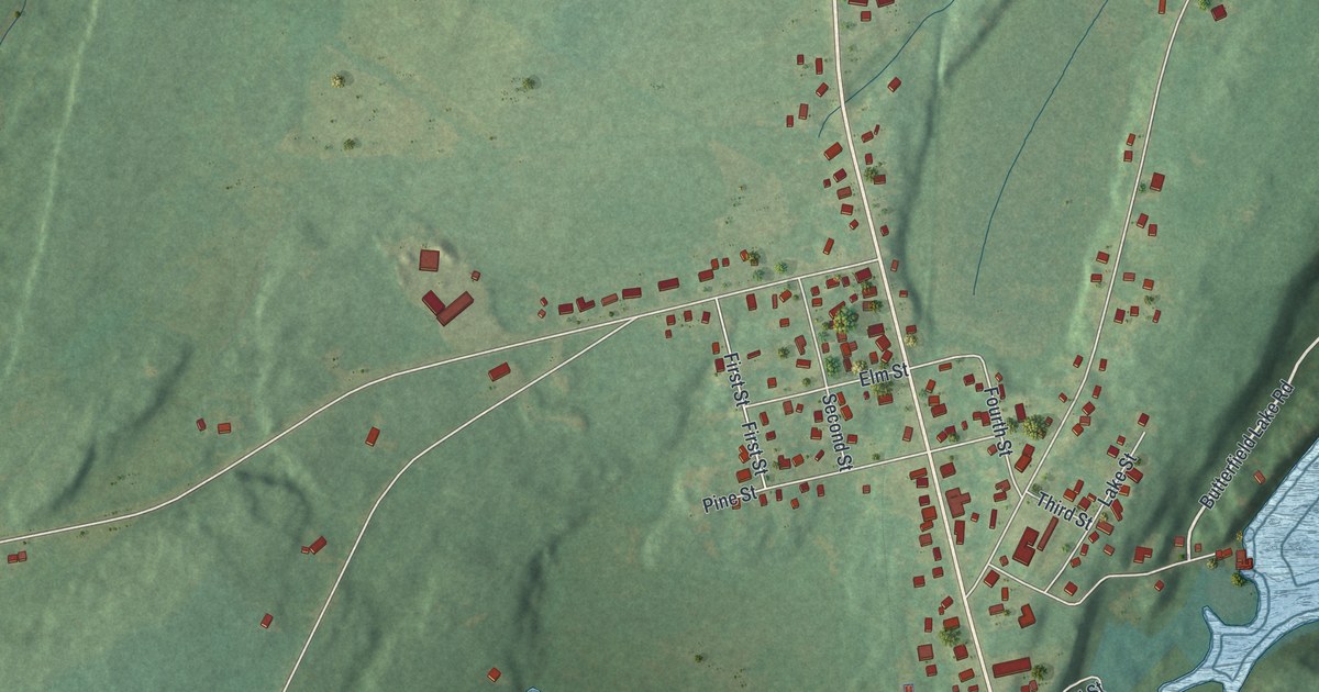 Map of Redwood, New York in 2026